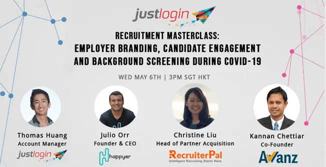 Recruitment Masterclass: Employer Branding, Candidate Engagement And Background Screening During COVID-19